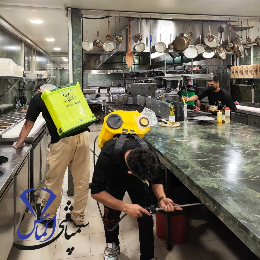 سمپاشی فوری در تهران