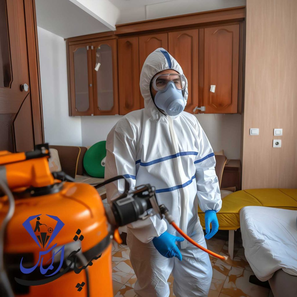 شرکت سمپاشی در محل در مطهری